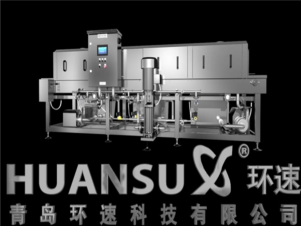 速凍盤子清洗機，河南食品盤子清洗機，肉串盤子清洗機，塑料托盤清洗機